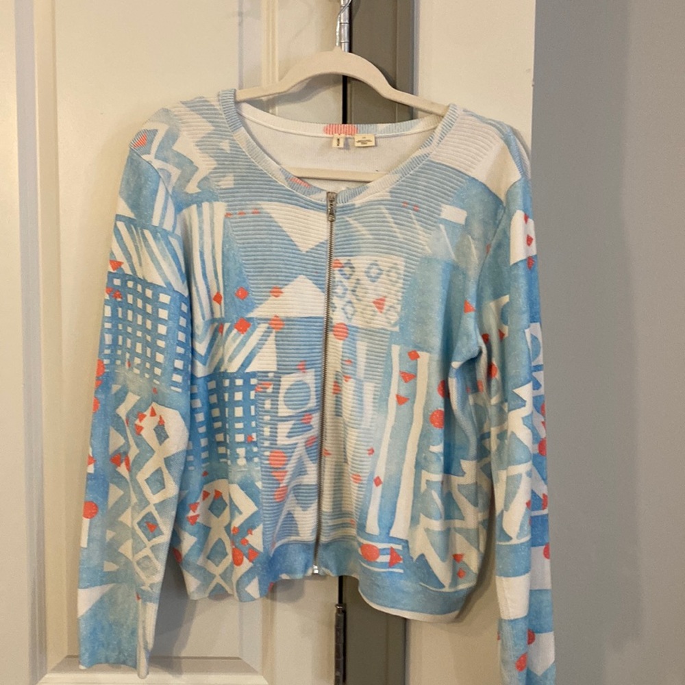 Anthropologie, Moth Brand zip cardigan
